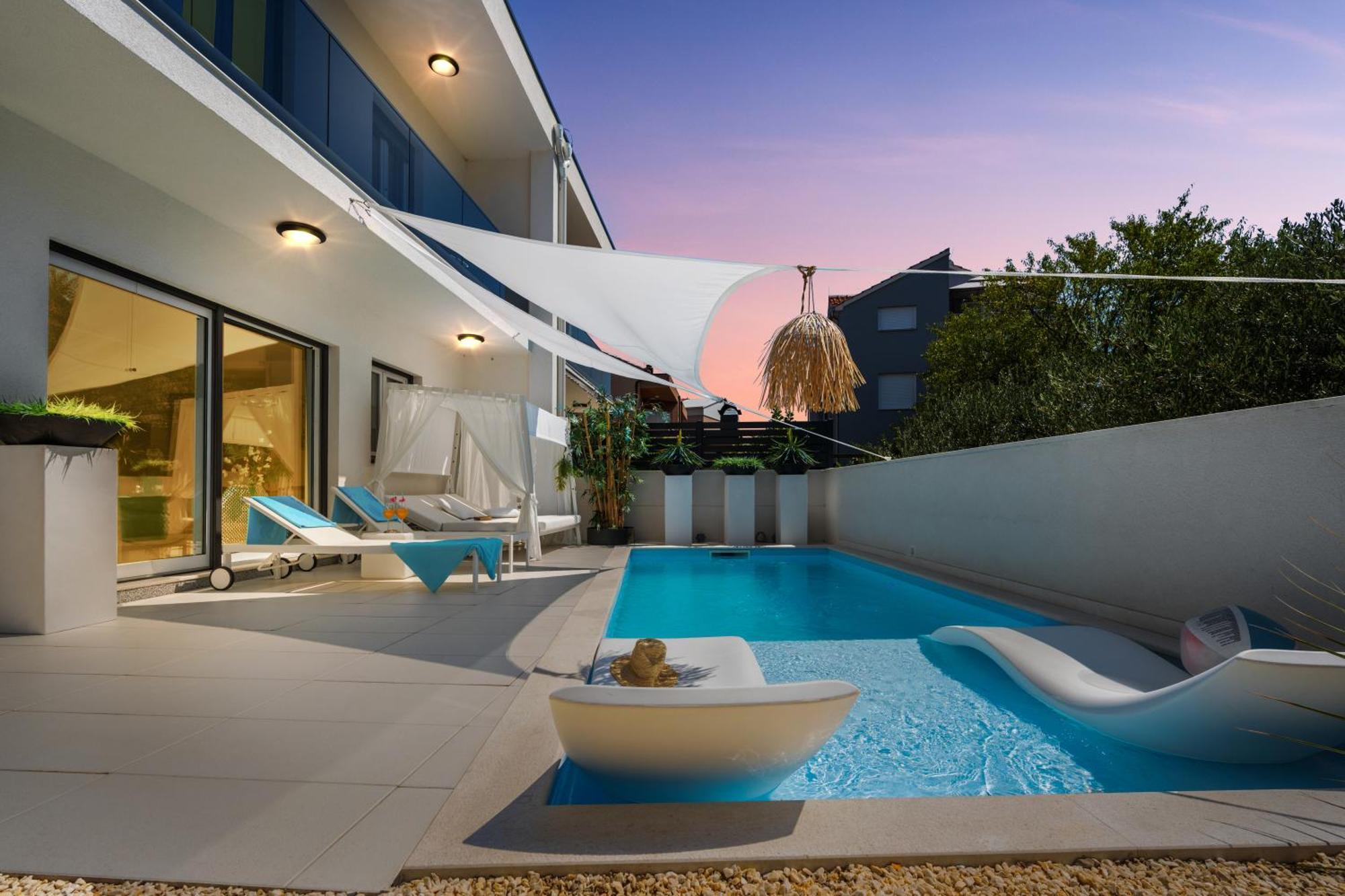 Adriatic Paradise Villa Vodice Ngoại thất bức ảnh