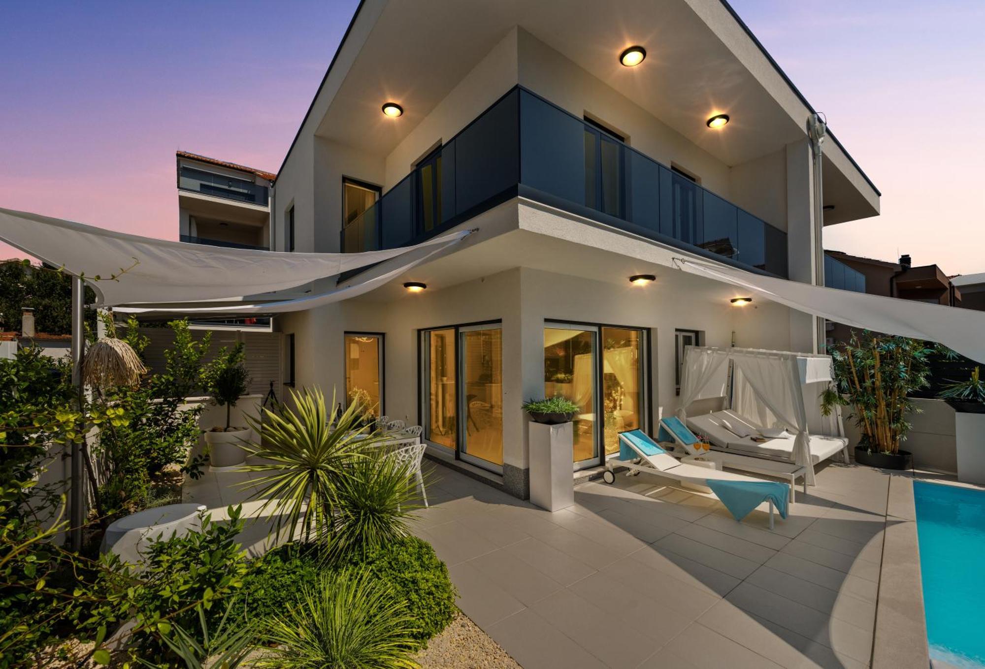 Adriatic Paradise Villa Vodice Ngoại thất bức ảnh