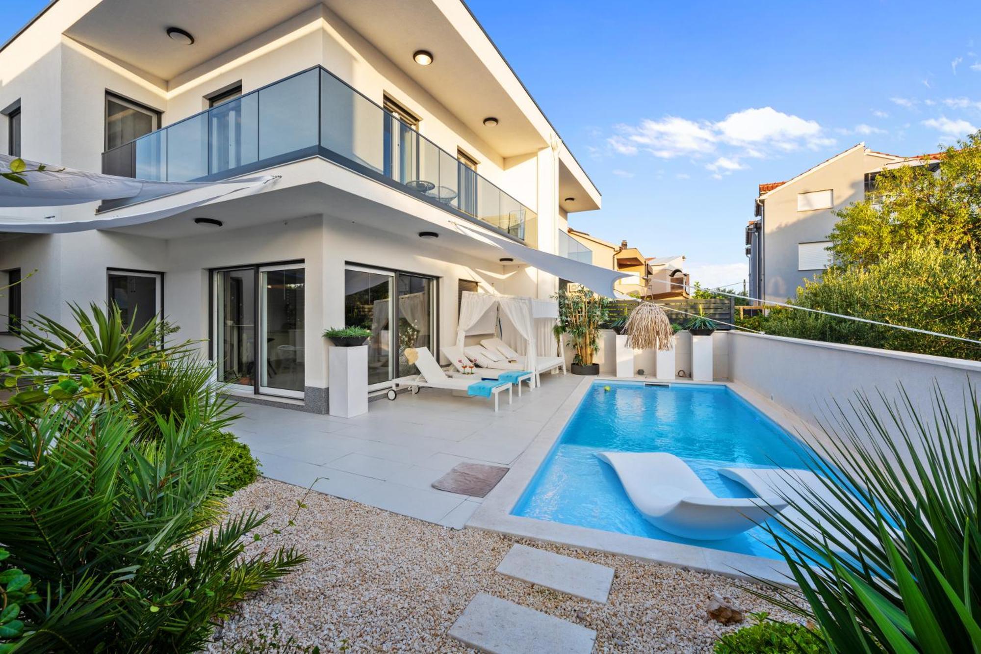 Adriatic Paradise Villa Vodice Ngoại thất bức ảnh